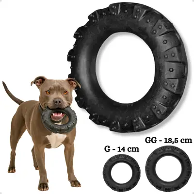 Foto do anúncio: Brinquedo para Cachorro Mordedor Pneu de Borracha Resistente Off-Road