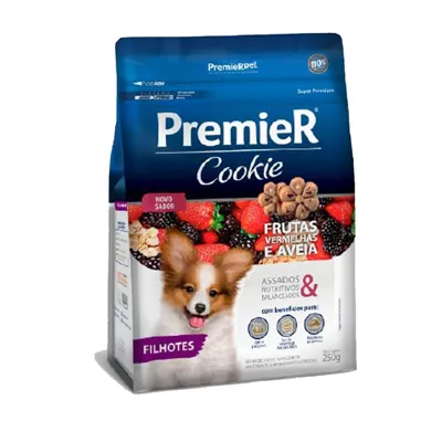 Foto do anúncio: Premier Cookie Filhotes Frutas Vermelhas 250G