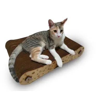 Foto do anúncio: Arranhador para gatos Curvo Papelão