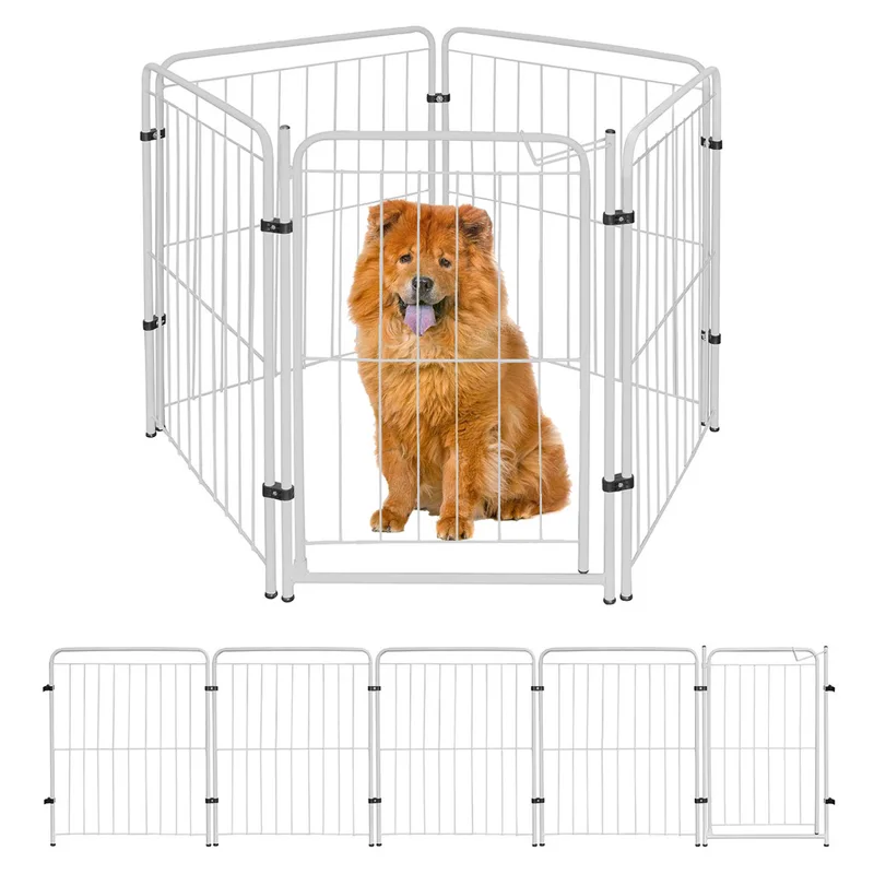 Foto do anúncio: Cercado Para Cachorro 319x82 cm Com Portão Caes Cercadinho Pet