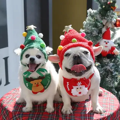 Foto do anúncio: Chapéu De Natal Para Animais De Estimação Cachorro Gato Teddy Fado