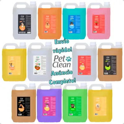 Foto do anúncio: Shampoo com Condicionador para Cachorro e Gato Pet Shop Pet Clean 5