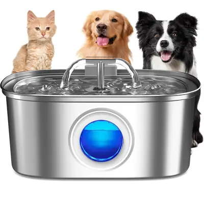 Foto do anúncio: Newpet Bebedouro Gato Fonte Água Inox com Filtro Automático Elétrica