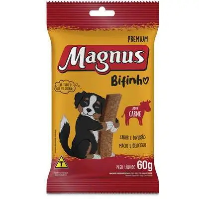 Foto do anúncio: Petisco Bifinho Magnus Palito Premium 60 gr