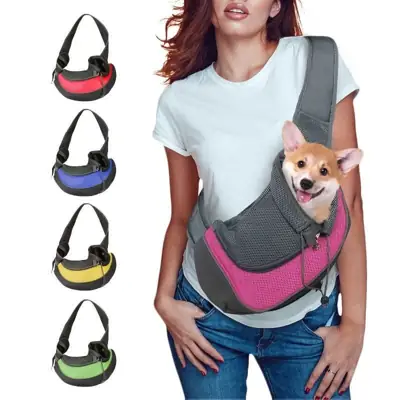 Foto do anúncio: Bolsa de Ombro para Pet Cachorro e Gato Transversal Confortável