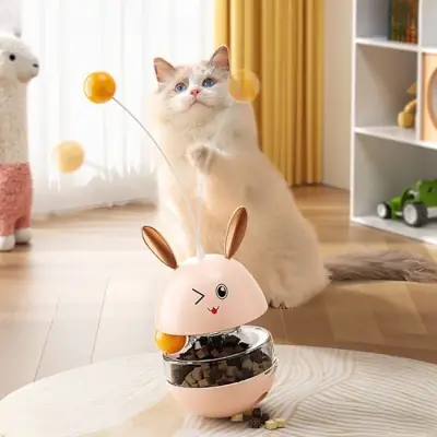 Foto do anúncio: Comedouro Brinquedo Interativo Para Pets Porta Petisco Ração Dispenser
