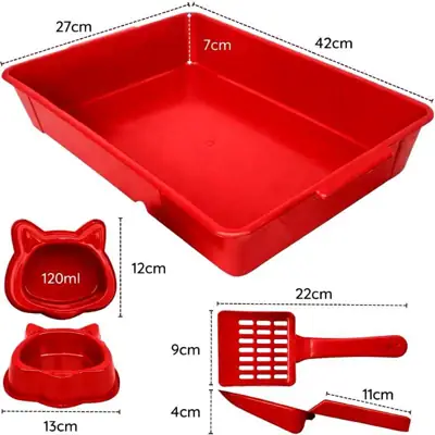 Foto do anúncio: Kit para Gato - Kit Bandeja Higiênica para Gato - Caixa de Areia