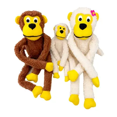 Foto do anúncio: Brinquedo de Pelúcia para Cães e Gatos Macaco, Macaca ou Filhote Pet