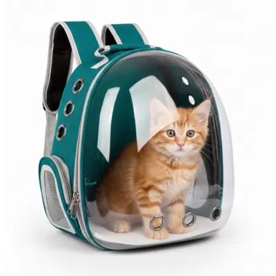 Foto do anúncio: Mochila Astronauta para Pet com Cúpula Transparente - Bolsa Ventilada