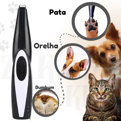 Foto do anúncio: Máquina de Tosa para Pata Olhos Orelha Pet Cão Gato Profissional