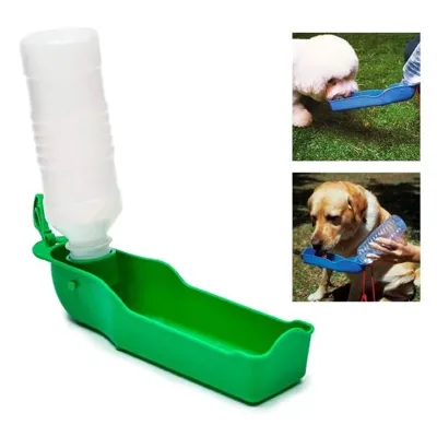 Foto do anúncio: Bebedouro Pet Portátil Cachorro Cães Gato Portátil 250ml (Garrafa Água para animais)
