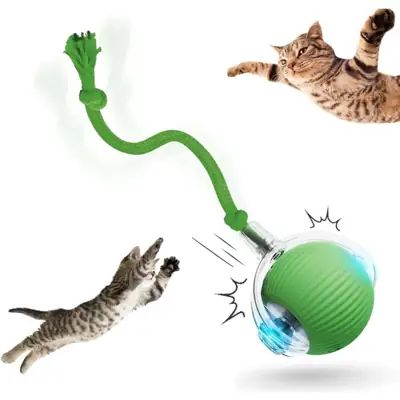 Foto do anúncio: Brinquedo Automático para Gatos - Bola Interativa com Sensor