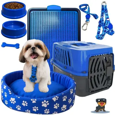 Foto do anúncio: Kit cachorro Completo Cama Pet Transporte Para Cachorro Pequeno