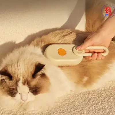 Foto do anúncio: 3 Em 1 Escova a Vapor Para Gatos Remoção de Pelos a Vapor Para Animais