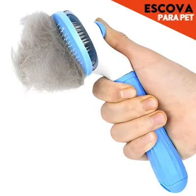 Foto do anúncio: Escova Removedora Rasqueadeira Tira Pelos Mortos - Pet, Animais, Gato - BNVT