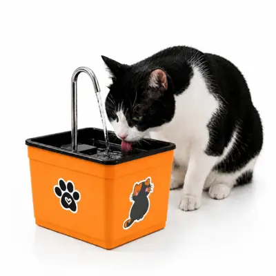 Foto do anúncio: Bebedouro Gato Automático Fonte de Água para Gatos e Cães Silencioso
