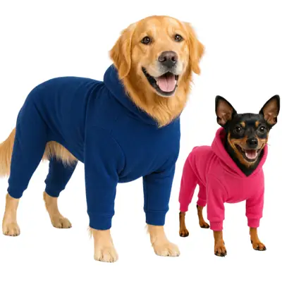 Foto do anúncio: Roupa de Inverno com Capuz para Cachorro Pet Quente Soft Frio