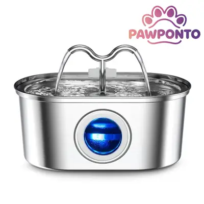 Foto do anúncio: Bebedouro para Gatos Inoxidável 3,2L Automático Filtro Água Fresca