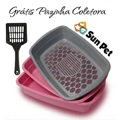 Foto do anúncio: Caixa de Areia para Gato TuimCat Bandeja Higiênica Furba Sanitária