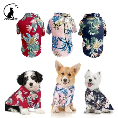 Foto do anúncio: Roupa De Cachorro Estilo Praia Havaianas Camiseta Para Cães Casaco Gato Colete