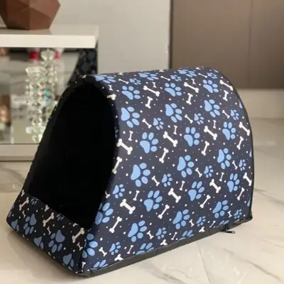 Foto do anúncio: Cama pet para cachorro e gato toca iglu P a G