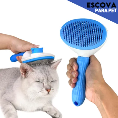 Foto do anúncio: Escova Removedora Rasqueadeira Tira Pelos Mortos - Pet, Animais, Gato - Mazzal