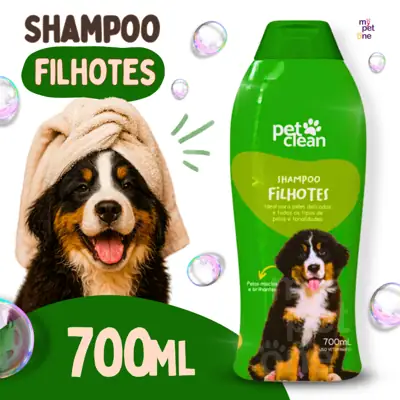 Foto do anúncio: Shampoo e Condicionador 700ml Filhotes 2 em 1 - Pet Clean