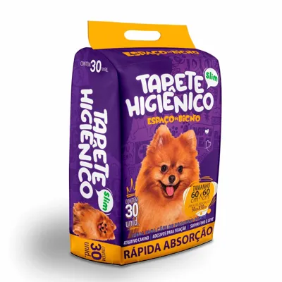 Foto do anúncio: Tapete Higienico - Espaço de Bicho P/ Cães E Gatos 60x60 Com 30 uni