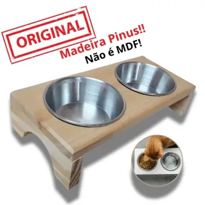 Foto do anúncio: Comedouro para gato ou cachorro porte pequeno