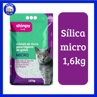 Foto do anúncio: Areia Sanitária Shinpy Micro Sílica para Gatos 1,6kg
