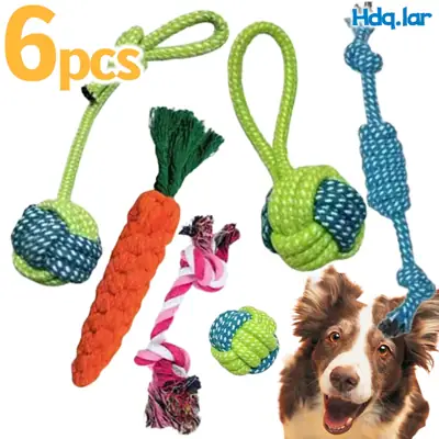 Foto do anúncio: Brinquedo Pet Corda, kit com 6 Unidades , Mordedor para Cachorro