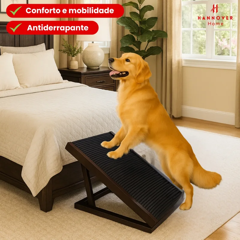 Foto do anúncio: Rampa Pet para Cama e Sofá Cães Gatos Ajustável