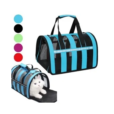 Foto do anúncio: Bolsa Mala Transporte Pet Cachorro Gato Viagem Avião Material Respiravel
