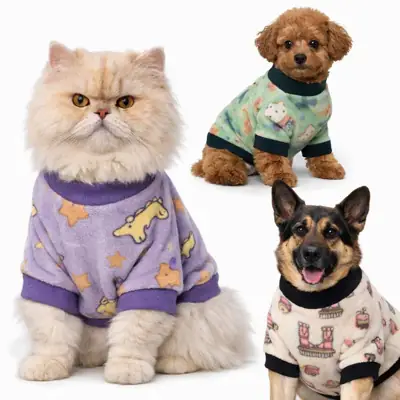 Foto do anúncio: Kit C/3 Roupinhas Soft Inverno Para Cachorro e Gato Pet Pequeno Porte a Grande Porte