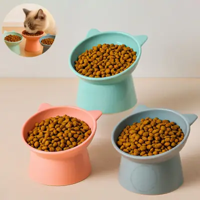 Foto do anúncio: Comedouro Bebedouro Elevado Tigela Pet Gato Cachorro Unidades ou Kit
