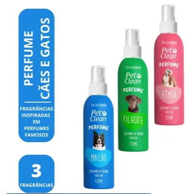 Foto do anúncio: Perfume para Cachorro e Gato Pet Clean - 120 ml