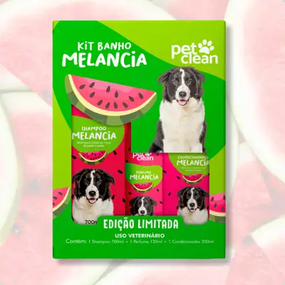 Foto do anúncio: Kit Banho Pet Shop Shampoo Condicionador e Perfume para Cachorro e Gato