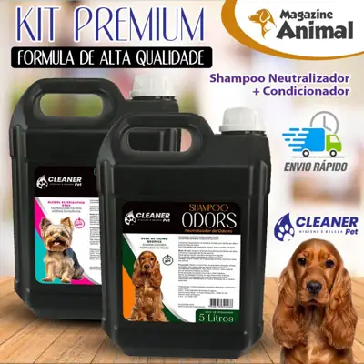Foto do anúncio: Kit Shampoo Profissional para Cachorro Neutralizador de Odores 5 Litros