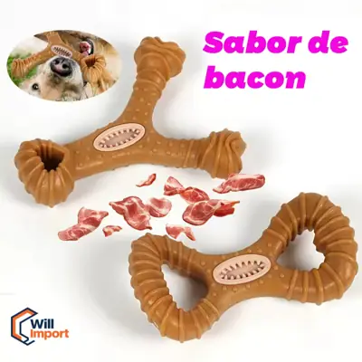 Foto do anúncio: Brinquedo de Mastigar para Grandes Cachorro Moagem Resistente e Sabor
