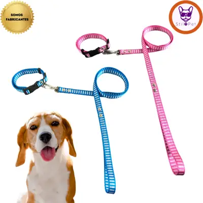 Foto do anúncio: Coleira Para Cães ou Gatos pet raças pequenas pequeno porte com Guia