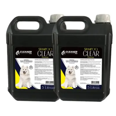 Foto do anúncio: Kit 2 Shampoo Branqueador Profissional para Cachorro 5 Litros Shampoo