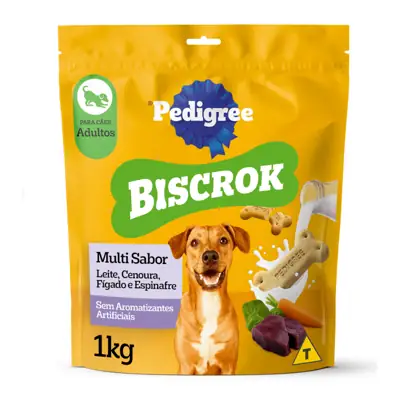 Foto do anúncio: Biscoito Pedigree Biscrok Para Cães Adultos Multi 1 kg