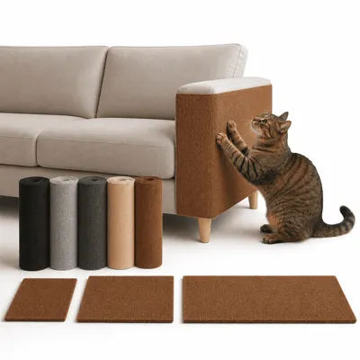 Foto do anúncio: Arranhador Adesivo Protetor Gato Pets Sofá Cama Carpete Móveis Fixação Premium Proteção Para Móveis