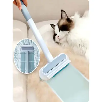 Foto do anúncio: Cães e Gatos 4 em 1 Removedor de Pelos com Cabo Longo- Limpeza