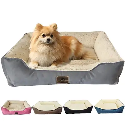 Foto do anúncio: Caminha de Cachorro Cama Pet Sherpa Reforçada Tamanho M e G Cachorro