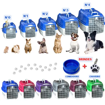 Foto do anúncio: Caixa de Transporte Pet Gatos e Cães Pequeno Médio e Grandes