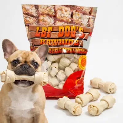 Foto do anúncio: Osso Natural 4–5 LBF Dog’s Mastigável Bovino para Cães Pequeno e Médio Porte