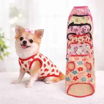Foto do anúncio: Regata roupa filhote cachorro gato malha