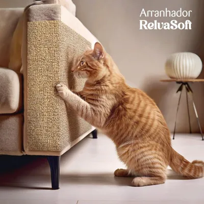 Foto do anúncio: Arranhador Adesivo Premium: Sofá, Cama e Móveis Para Gato - Protetor Pet
