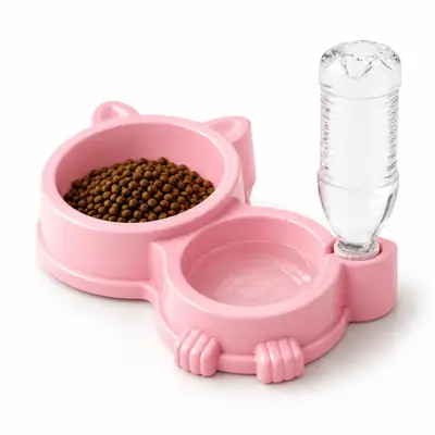 Foto do anúncio: Comedouro Duplo Anti Formiga Pet Bebedouro automático suporte